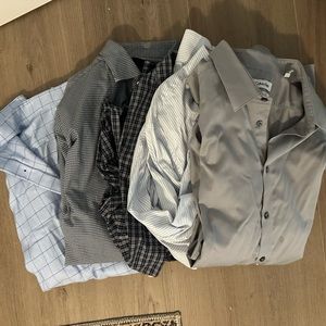 Men’s XL Button Downs - CK, Michael Kors, etc